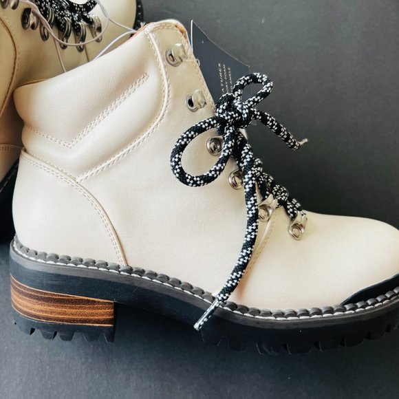 UNIVERSAL THREAD Women's "Kira" Lace-Up Hiker Boots NWT Size 6 - Picture 5 of 12